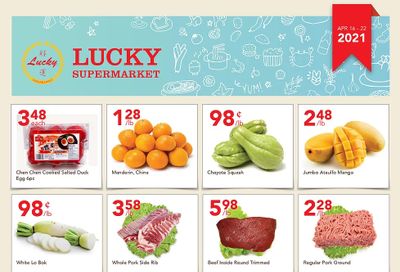 Lucky Supermarket (Winnipeg) Flyer April 16 to 22