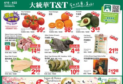 T&T Supermarket (AB) Flyer April 16 to 22