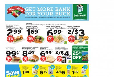 Hannaford (ME) Weekly Ad Flyer April 18 to April 24