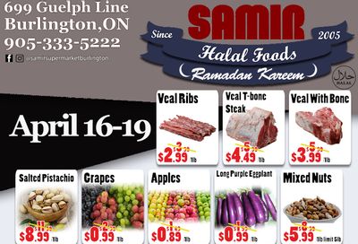 Samir Supermarket Flyer April 16 to 19