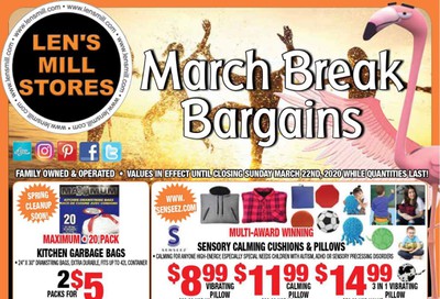 Len's Mill Stores Flyer March 9 to 22