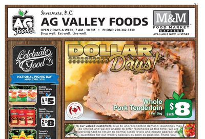 AG Foods Flyer April 16 to 22