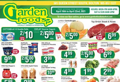 Garden Foods Flyer April 16 to 22