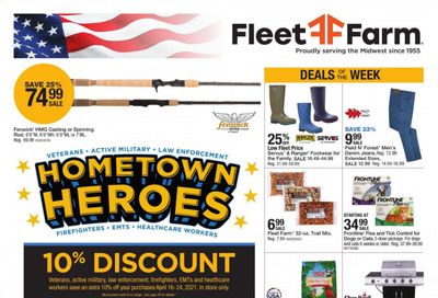 Fleet Farm Weekly Ad Flyer April 16 to April 24