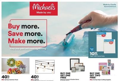 Michaels Weekly Ad Flyer April 18 to April 24