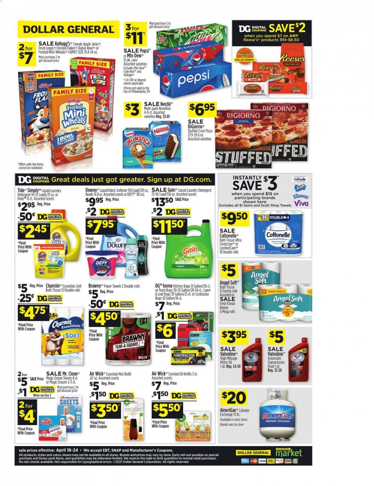 Dollar General (NC) Weekly Ad Flyer April 18 to April 24