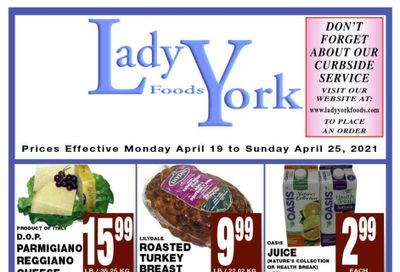 Lady York Foods Flyer April 19 to 25