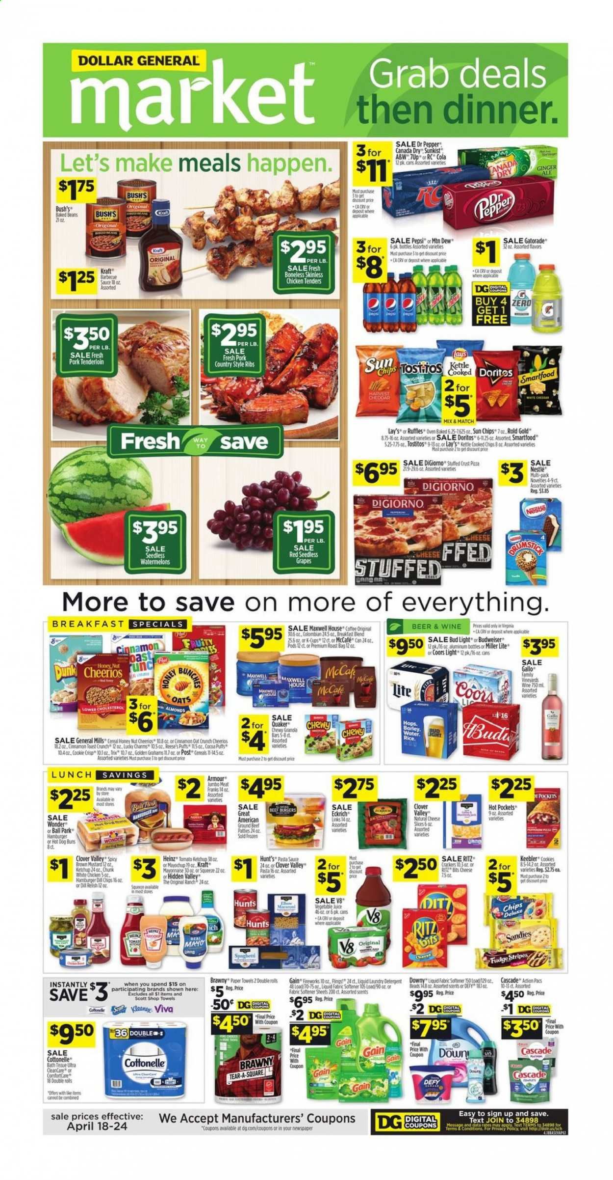 Dollar General (VA) Weekly Ad Flyer April 18 to April 24