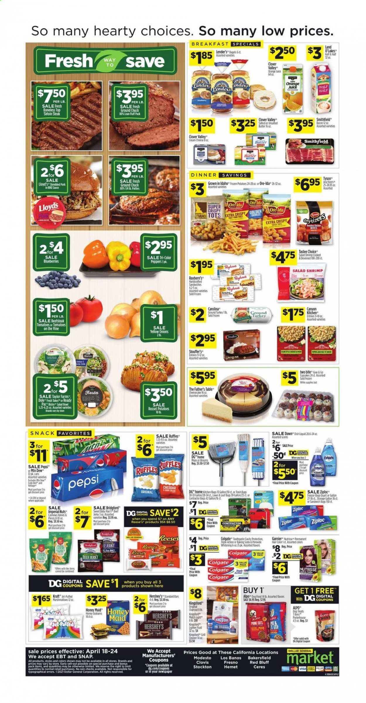 Dollar General (CA) Weekly Ad Flyer April 18 to April 24