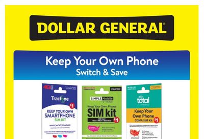 Dollar General Weekly Ad Flyer April 18 to April 24