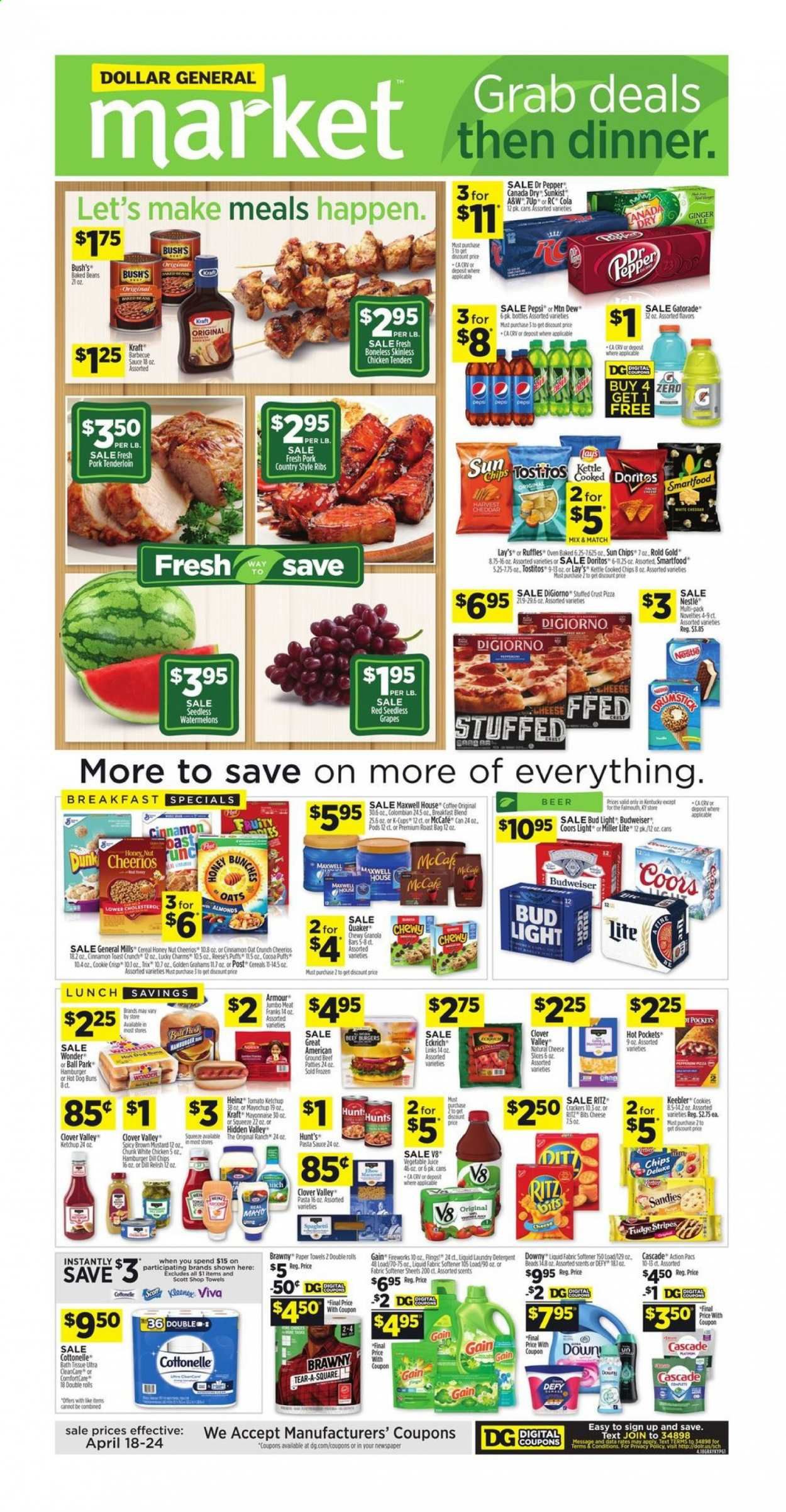 Dollar General (KY) Weekly Ad Flyer April 18 to April 24