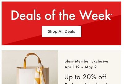 Chapters Indigo Online Deals of the Week April 19 to 25