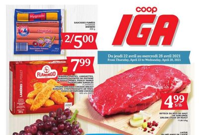 Coop IGA Flyer April 22 to 28