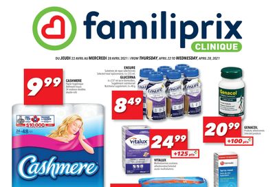 Familiprix Clinique Flyer April 22 to 28