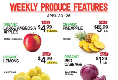 Pomme Natural Market Flyer April 20 to 26