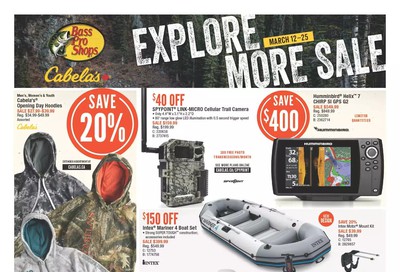 Bass Pro Shops Flyer March 12 to 25