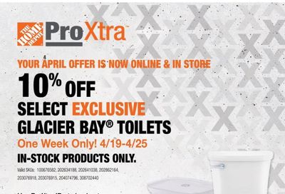 The Home Depot Weekly Ad Flyer April 19 to April 26