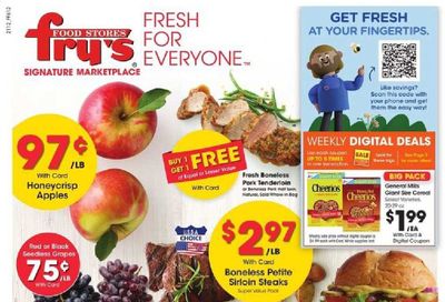 Fry’s (AZ) Weekly Ad Flyer April 21 to April 27