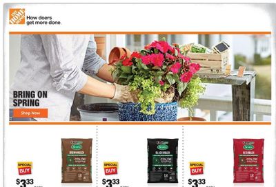 The Home Depot Weekly Ad Flyer April 19 to April 29