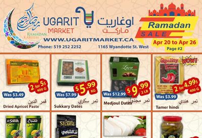 Ugarit Market Flyer April 20 to 26