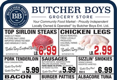 Butcher Boys Grocery Store Flyer April 16 to 22