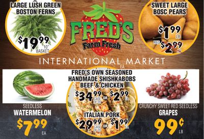 Fred's Farm Fresh Flyer April 21 to 27