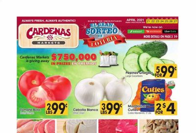 Cardenas (CA, NV) Weekly Ad Flyer April 21 to April 27