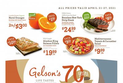 Gelson's Weekly Ad Flyer April 21 to April 27