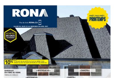 Rona (QC) Flyer April 22 to 28