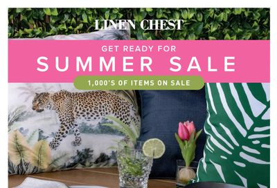 Linen Chest Flyer April 21 to May 23