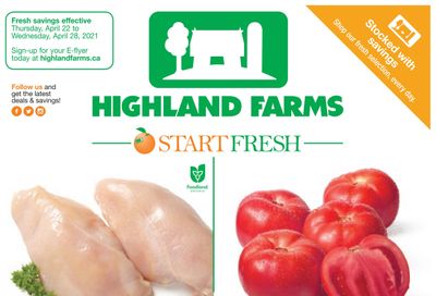 Highland Farms Flyer April 22 to 28
