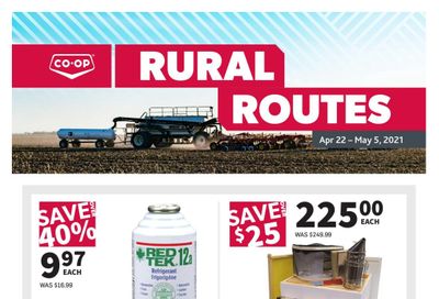 Co-op (West) Rural Routes Flyer April 22 to May 5