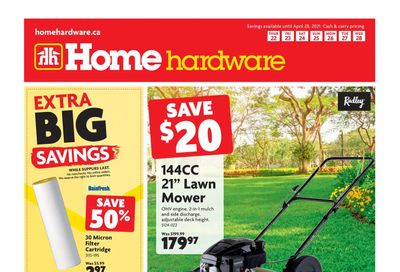 Home Hardware (Atlantic) Flyer April 22 to 28