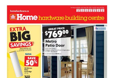 Home Hardware Building Centre (BC) Flyer April 22 to 28