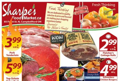 Sharpe's Food Market Flyer April 22 to 28