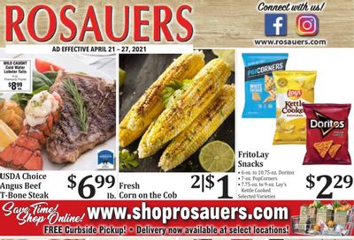 Rosauers Weekly Ad Flyer April 21 to April 27