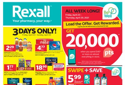 Rexall (West) Flyer April 23 to 29