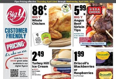 Big Y (MA) Weekly Ad Flyer April 22 to April 28