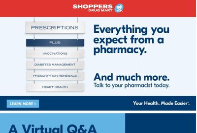 Shoppers Drug Mart (Atlantic) Flyer April 24 to 30