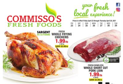 Commisso's Fresh Foods Flyer April 23 to 29