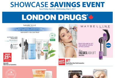 London Drugs Showcase Savings Event Flyer April 23 to May 5