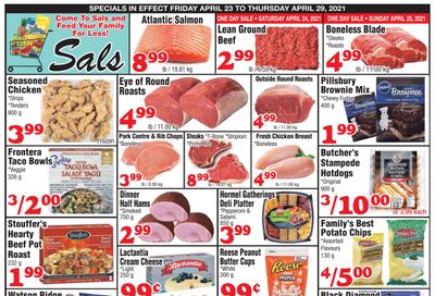 Sal's Grocery Flyer April 23 to 29