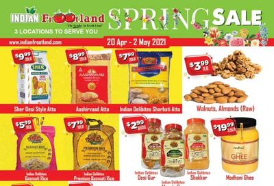 Indian Frootland Flyer April 20 to May 2