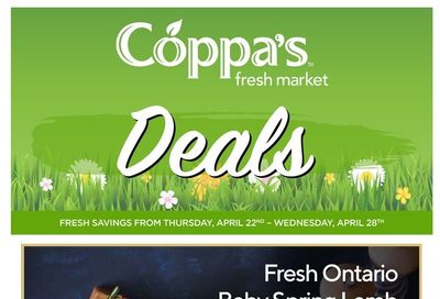Coppa's Fresh Market Flyer April 22 to 28