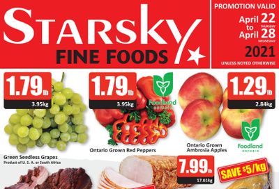 Starsky Foods Flyer April 22 to 28