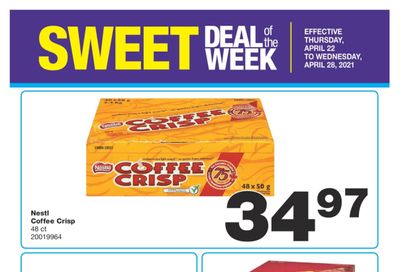 Wholesale Club Sweet Deal of the Week Flyer April 22 to 28