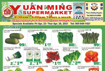 Yuan Ming Supermarket Flyer April 23 to 29