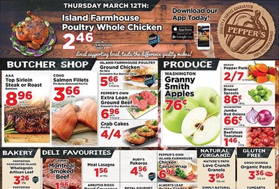 Pepper's Foods Flyer March 10 to 16