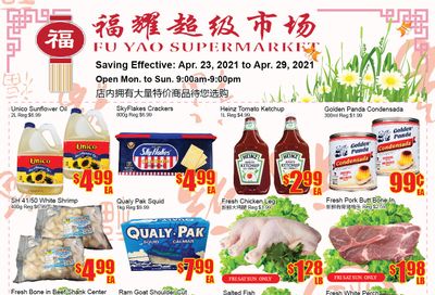 Fu Yao Supermarket Flyer April 23 to 29