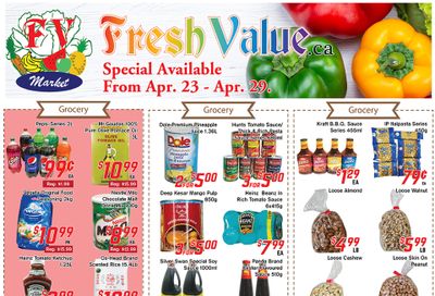 Fresh Value Flyer April 23 to 29